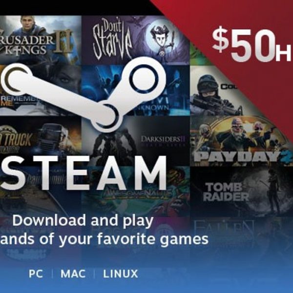 Steam Wallet Card HK$50 Global Activation Code