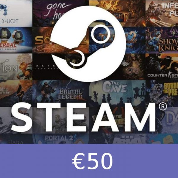 Steam Gift Card €50 Global Activation Code