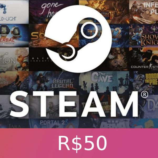 Steam Gift Card 50 BRL BR Activation Code