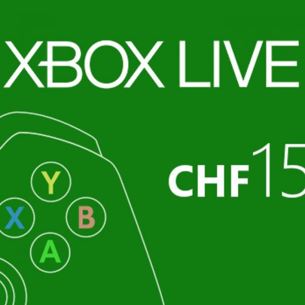 XBOX Live 15 CHF Prepaid Card CH