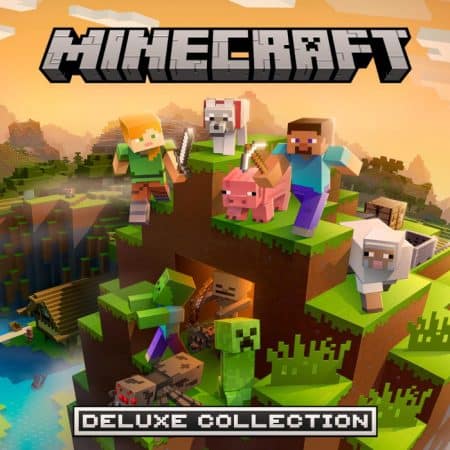 Minecraft Deluxe Collection cover artwork